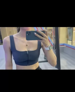 苏州新区爱健身的妹子，身材很棒